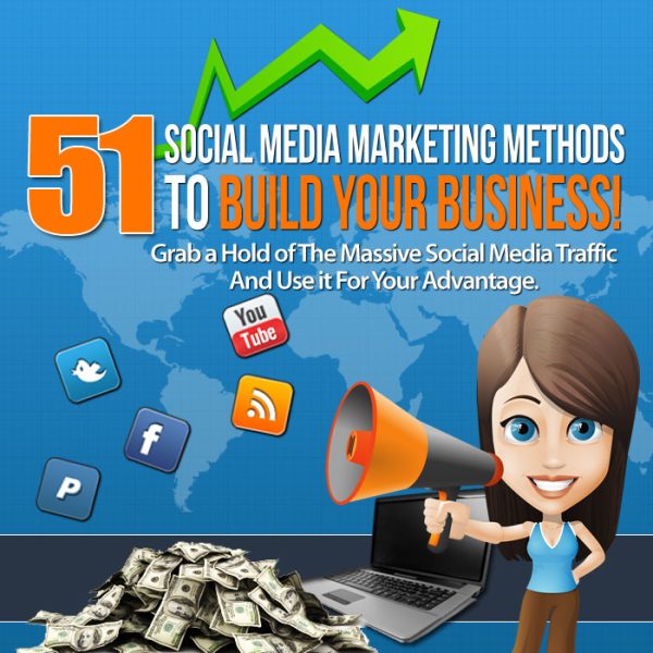 JuztEbookStore 51-Social Media Marketing Methods To Build Your Business