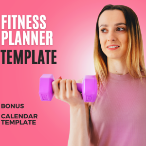 Juztebookstore Template Fitness Planner