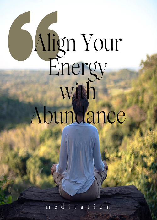 JuztEbookStore Meditation Align Energy Abundance