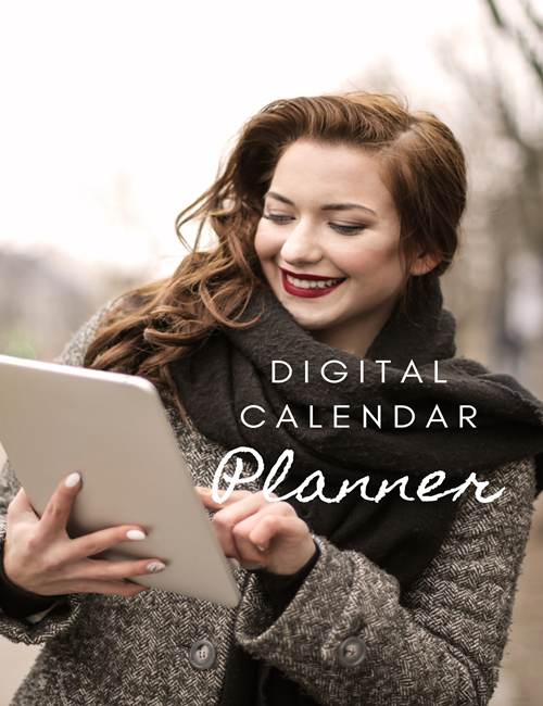 Juztebookstore Digital Calendar Planner
